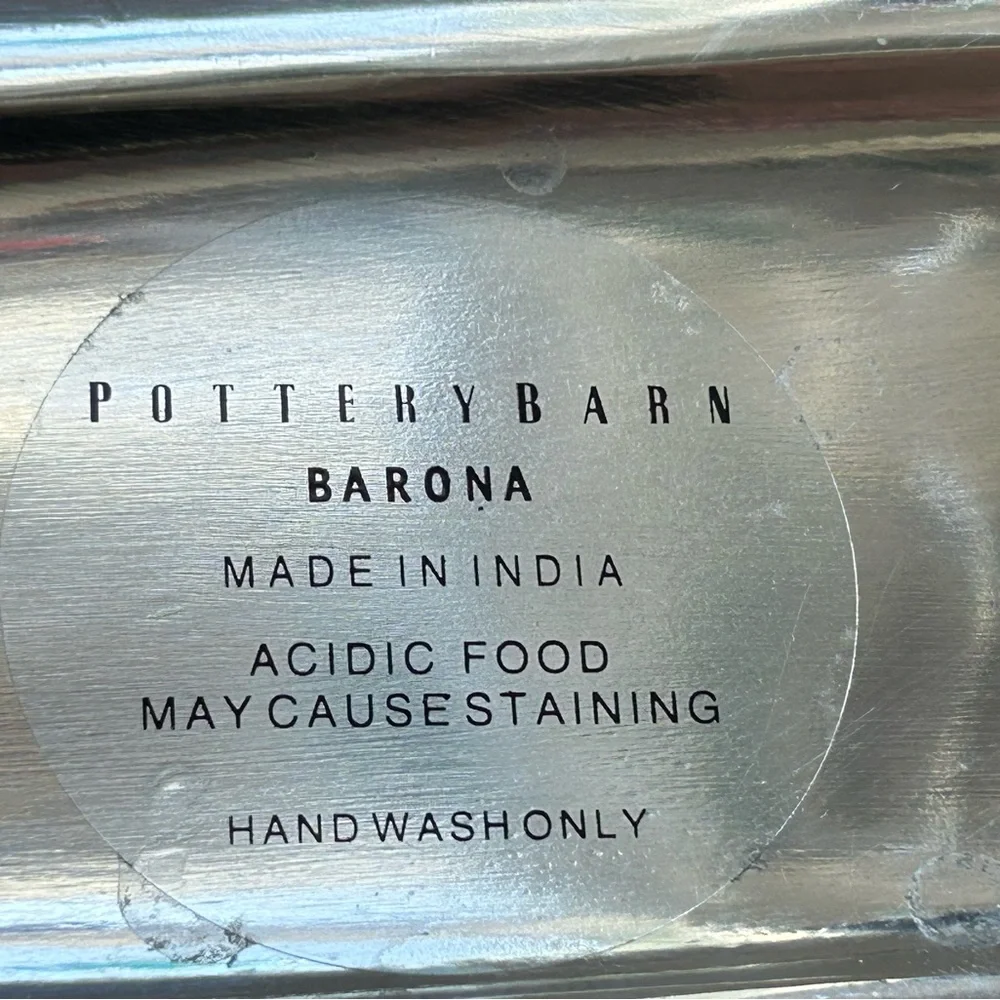 Pottery Barn Serving Tray